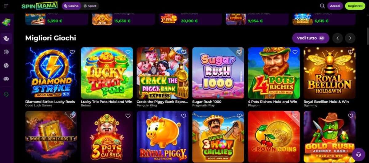 Spinmama Casino image 1
