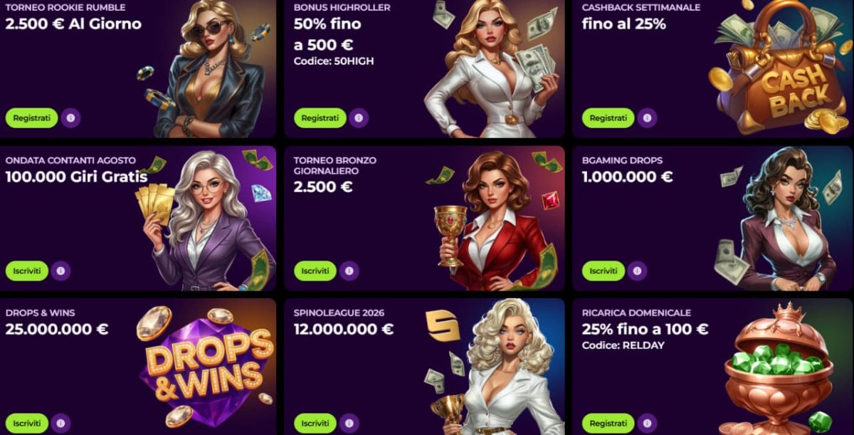 Spinmama Bonus €1.500 + 250 Giri Gratis image 2
